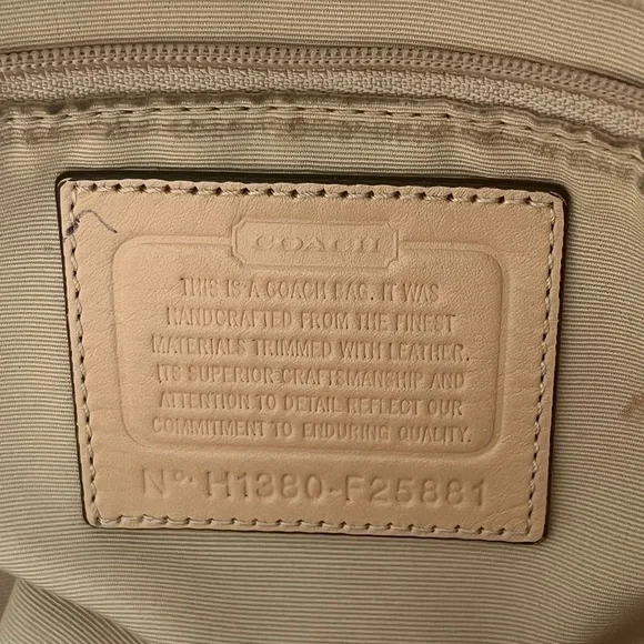 COACH PEYTON SIGNATURE TOTE SHOULDER BAG Large Pink Dream C print  BORDEAUX - Picture 8 of 11